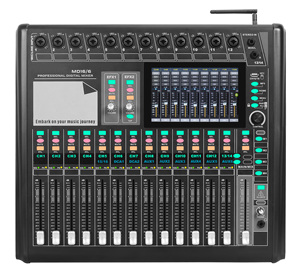 Bàn trộn âm thanh kỹ thuật số chuyên nghiệp màn hình cảm ứng <span class=keywords><strong>7</strong></span> inch, 16/20 kênh, tích hợp hiệu ứng, ghi âm USB dành cho âm thanh sân khấu và DJ - Product Image 1