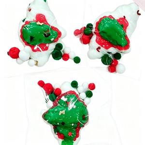 Xmas Croissant Squishy Squeeze Toy Bread Dessert Stress Relief <b>Fidget</b> Toy Christmas Holiday Decor Gift for Children Wholesale - Product Image 2