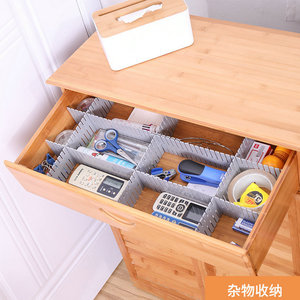 Alto separatori regolabili per l'armadio <span class=keywords><strong>scrivania</strong></span> da ufficio da cucina cassettiera divisore in plastica cassetto armadio divisore griglia - Product Image 4