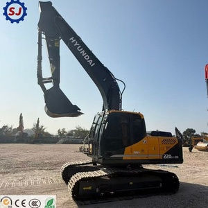 En Stock, Excavadora Usada HYUNDAI 220LC-9S 215 225 con Certificación CE, Cargadora Hidráulica de Orugas de 22T, Equipo de Construcción - Product Image 1