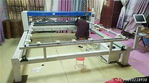 Contrôle Informatique industriel aiguille unique sacs de couchage machine à coudre couette ouate matelassage machine - Product Image 6