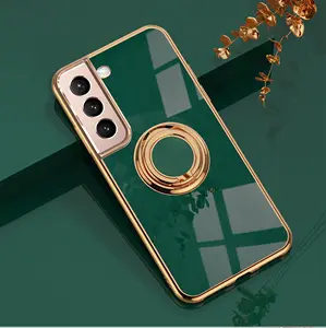 Holder Cell Phone Case Luxury Plating Phone Case Phone cover For Samsung S22 case