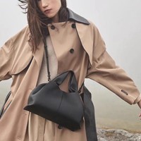 Nouveau Sac à Main de Luxe Tendance, Sac à Bandoulière Quotidien Couleur Unie, Sac Bandoulière Grande Capacité pour Femmes