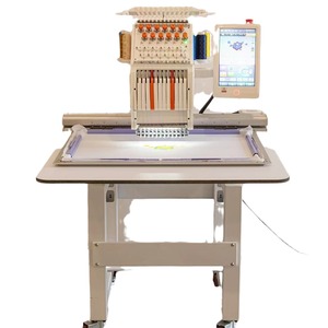 เครื่องปักคอมพิวเตอร์หัวเดียว 9-12-15 <span class=keywords><strong>เข็ม</strong></span> มอเตอร์อัตโนมัติใหม่ ระบบเปลี่ยนสีด้ายอัตโนมัติ ปุ่มหยุดฉุกเฉิน ปักได้หลากหลายรูปแบบ - Product Image 1