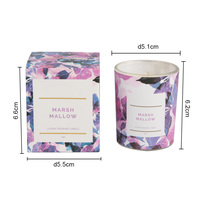 Huile parfumée à la poire anglaise et au freesia, personnalisée, en marque privée, aromathérapie, bougies parfumées en cire de soja à combustion longue durée, ensemble de cadeaux