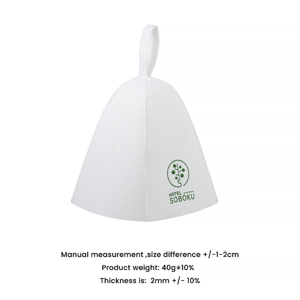 felt sauna hat