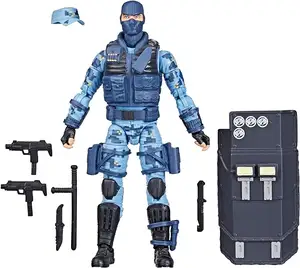Super Policeman Player Custom Figures Factory PVC Action Figures Collection Doll Plastic Toys