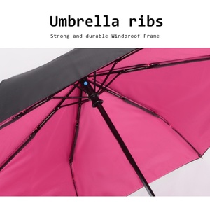 Promotional Wholesale Fashion 21/27/30 Inch Windproof and UV Resistant Fully-<b>automatic</b> Opening and Closing 3-fold <b>Umbrella</b> - Product Image 2
