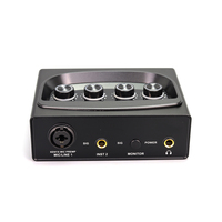 Carte son numérique professionnelle pour enregistrement d'instruments en direct, interface USB, construction métallique, DSP 4 canaux pour