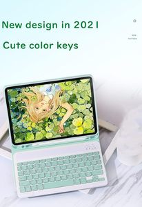 Tùy Chỉnh Đức Pháp Arabic Thái Nga Hàn Quốc Bàn Phím Trường Hợp Với Bàn Phím Cho Ipad 10 Thế Hệ 10.9 2022 - Product Image 6