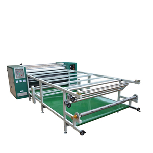 Nhà máy hướng dẫn sử dụng 1900mm Roll-to-Roll dệt nhuộm thăng hoa T-Shirt truyền nhiệt <span class=keywords><strong>calander</strong></span> điện máy ép nhiệt có thể điều chỉnh - Product Image 1