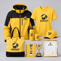 Ensemble cadeau avec logo d'entreprise, 8 pièces, t-shirt, tasse, carnet, stylo, kit pour la mise en route des employés