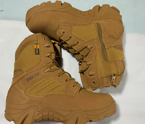 Bottes de désert montantes Delta TSB10 pour hommes, de sport et d'extérieur, à lacets, antidérapantes, anti-perforation, respirantes, chaudes, avec protection de la cheville - Product Image 4