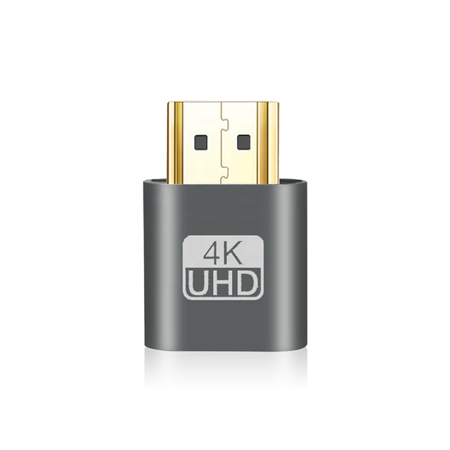 4K HD MI DDC EDID Plug HD-MI Virtual Display EDID Display Cheat Virtual Plug HD MI Dummy Emulator Usb c to Display Port Adapter