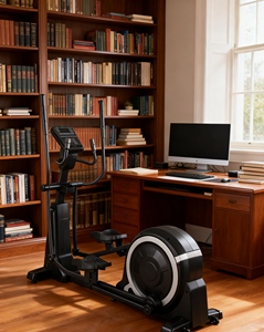 Commercial Electric <strong>Cardio</strong> 16 Resistance Levels Hyper-quiet Drive Upgraded 15.5IN Stride Magnetic Elliptical Machine Home Use - Product Image 6