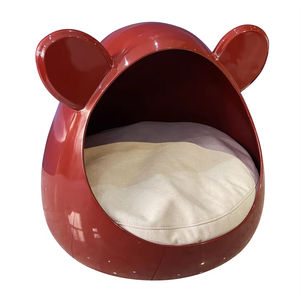 Maison pour chat confortable et écologique en bois et plastique, avec fermeture éclair imperméable, de haute qualité - Product Image 3