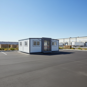 ชุดโครงสร้างแผงแซนวิชสำเร็จรูป ขนาด 20 ฟุต/40 ฟุต บ้านคอนเทนเนอร์พับได้ ระบายอากาศได้ดี สำหรับใช้งานกลางแจ้ง สไตล์โมเดิร์นกลางศตวรรษ ความหนามาตรฐาน รับประกัน 1 ปี - Product Image 4