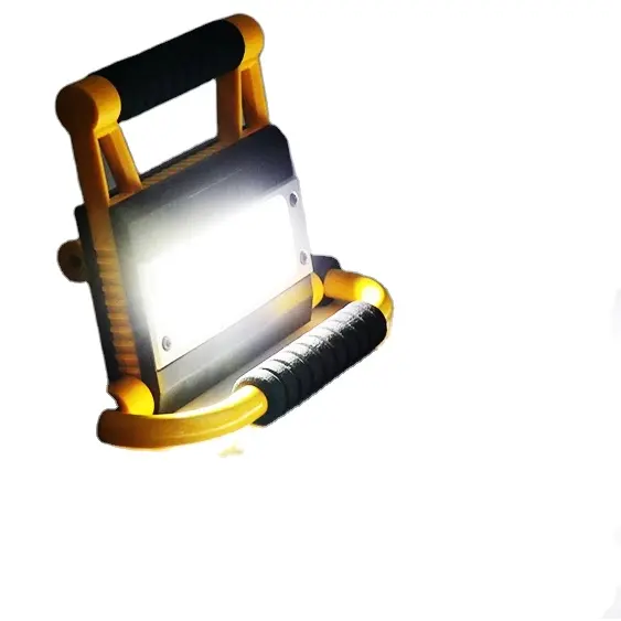 New COB work light built-in battery USB charging 360 folding LED strong working light hand light