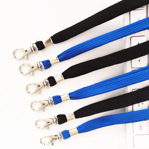 <span class=keywords><strong>Cordon</strong></span> tubulaire en polyester noir et bleu pour <span class=keywords><strong>porte</strong></span>-<span class=keywords><strong>badge</strong></span>, <span class=keywords><strong>pas</strong></span> <span class=keywords><strong>cher</strong></span>, vierge, <span class=keywords><strong>avec</strong></span> mousqueton, pour sublimation - Product Image 5