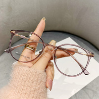 Diseñador de marca personalizado TR90 marco gafas ópticas de alta calidad Anti luz azul bloqueo gafas de lectura con estilo de moda