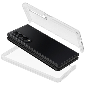Nouveau pour <span class=keywords><strong>Samsung</strong></span> Z fold 4 givré 2 en 1 protecteur d'écran étui de téléphone pliant pour Clamshell Z fold 2 3 4 2022 - Product Image 2