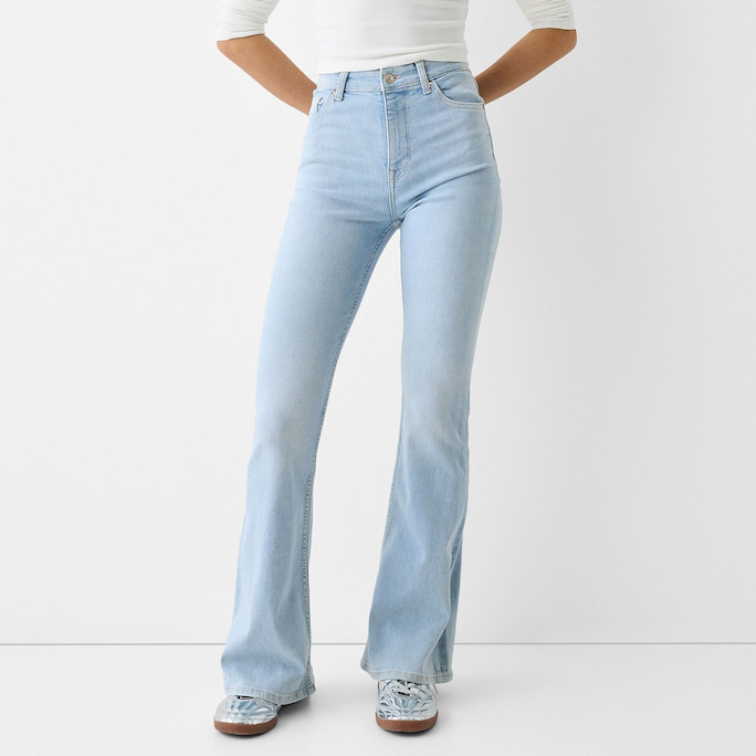 Girl Jeans Pant 2025 Kids Pants High Waist Stretch