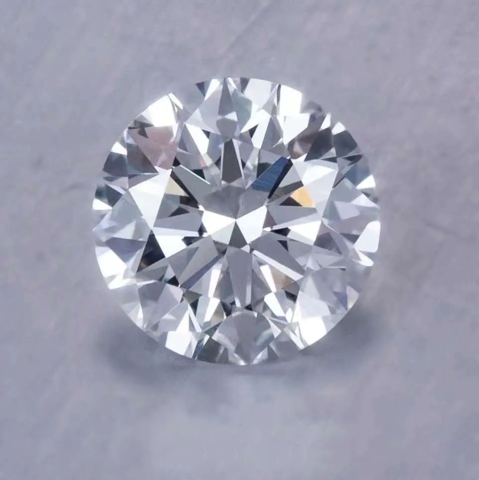 Giấy chứng nhận IGI 1.0ct 1.5ct 2ct phòng thí nghiệm tạo ra Kim Cương Tròn rực rỡ cắt rời cvd hpht phát triển kim cương