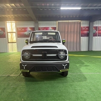 Pick-up électrique Xingpeng 50 kW, 4 portes, cabine double, 4 places, hybride, phares LED, freins à disque, batterie au lithium, 101-200 km d'autonomie