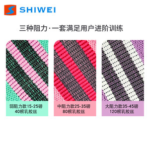 Shiwei Resistance <b>Band</b> Set 3Pcs Light Non Slip Yoga Hip Lift Fitness <b>Exercise</b> <b>Bands</b> for Squats and Body Shaping - Product Image 5