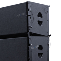 Enceinte Line Array professionnelle KA212 double 12 pouces, deux voies, pour extérieur