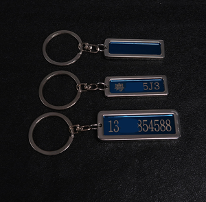 Porte-clés souvenir en métal avec logo personnalisé, <span class=keywords><strong>plaque</strong></span> d'<span class=keywords><strong>immatriculation</strong></span> américaine, Washington DC - Product Image 6