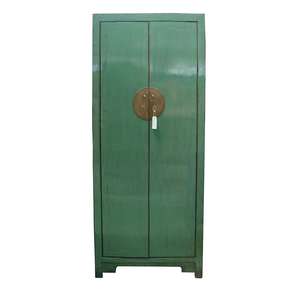 Mobili Antichi Cinesi per Camera da Letto in Legno Massello Recuperato Laccato Giallo - Product Image 4