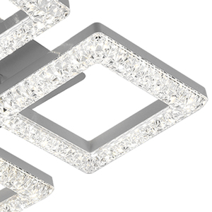 Nouveau Style dimmable carré plafonnier salon intérieur acrylique moderne led plafonniers luminaires - Product Image 3