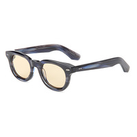 Lunettes de soleil tendance 2026 à petite monture rétro, personnalisables avec logo, en acétate, pour femme, style vintage, rondes, rectangulaires, motif léopard