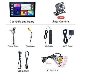 TK-YB 9 "10" Android Stereo RAM 4GB 64GB ROM BT FM kỹ thuật số xử lý tín hiệu đài phát thanh xe đa phương tiện 2DIN phổ Xe Video Player - Product Image 4