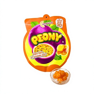 OEM ODM Halal 150g Peelable Layered Fruit Gummy Candy Soft Chewy Irresistibly Delicious Mixed Fruit Flavors Private Label Manufa - Product Image 1