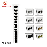 Spot LED linéaire SMART au design moderne 3030, grille en aluminium Laser Blade, CRI90, IP40, 2700K-6000K