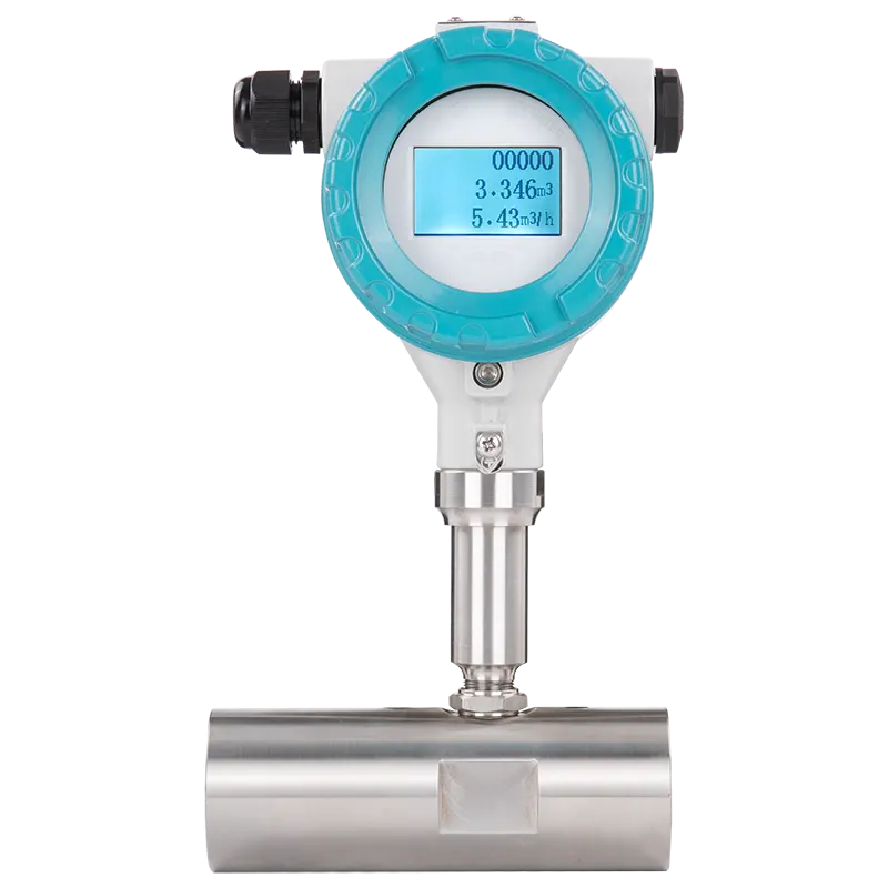 2024 WESDOM líquido de alta precisión 4-20ma DN4 ~ DN10 medidor de flujo de turbina hembra medidor de flujo de etanol de aceite vegetal digital de acero inoxidable