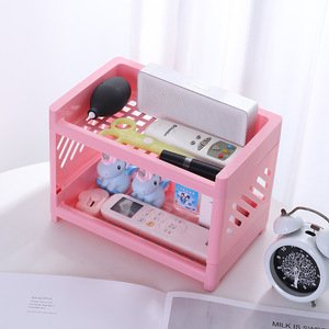 Mini hình chữ nhật <span class=keywords><strong>container</strong></span> nhỏ dễ thương thân thiện với môi đa chức năng PP nhựa ngăn kéo máy tính để bàn tổ chức Đồ chơi túi - Product Image 4