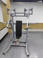 Vente chaude Gym Fitness Équipement Plaque Chargée Poitrine Presse Entraîneur Banc Presse Machine