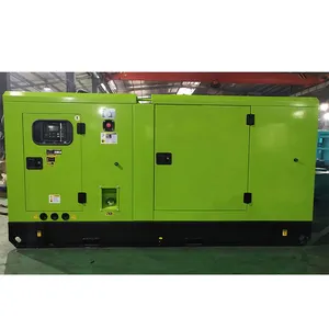 Vente à Chaud Générateur Silencieux 60 kw Groupe Electrogène Générateurs Diesel 75 kva avec Moteur USA pour Immeuble de Bureaux