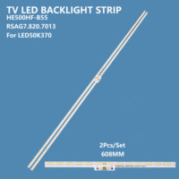 TV rétro-éclairage led bande HE500HF-B55 RSAG7.820.7013 pour Hisense 55 pouces TV led tv bande lumineuse lcd rétro-éclairage pour réparer