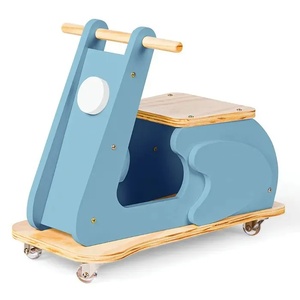 Voiture en <span class=keywords><strong>bois</strong></span> de style <span class=keywords><strong>moto</strong></span>, vélo d'équilibre pour enfants, voiture en <span class=keywords><strong>bois</strong></span> pour l'apprentissage précoce et la conduite adaptée aux enfants - Product Image 4