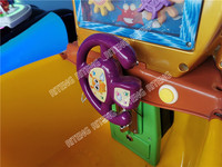 Manège pour enfants en forme de dirigeable spatial, Crazy Glider Squirrel, fonctionnant à des pièces Euro, balançoire en plastique, certifié CE, machine de jeu pour enfants