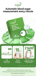 Monitor Continuo del Glucosio LinX per il Controllo del Diabete - Product Image 2