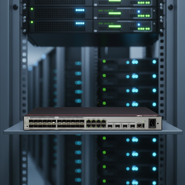 1U Gigabit QoS Ethernet Smart Switch S5735-L32ST4X-A1 Enhanced SNMP POE FCC Certified 100% Original Network PC VLAN IP New Stock