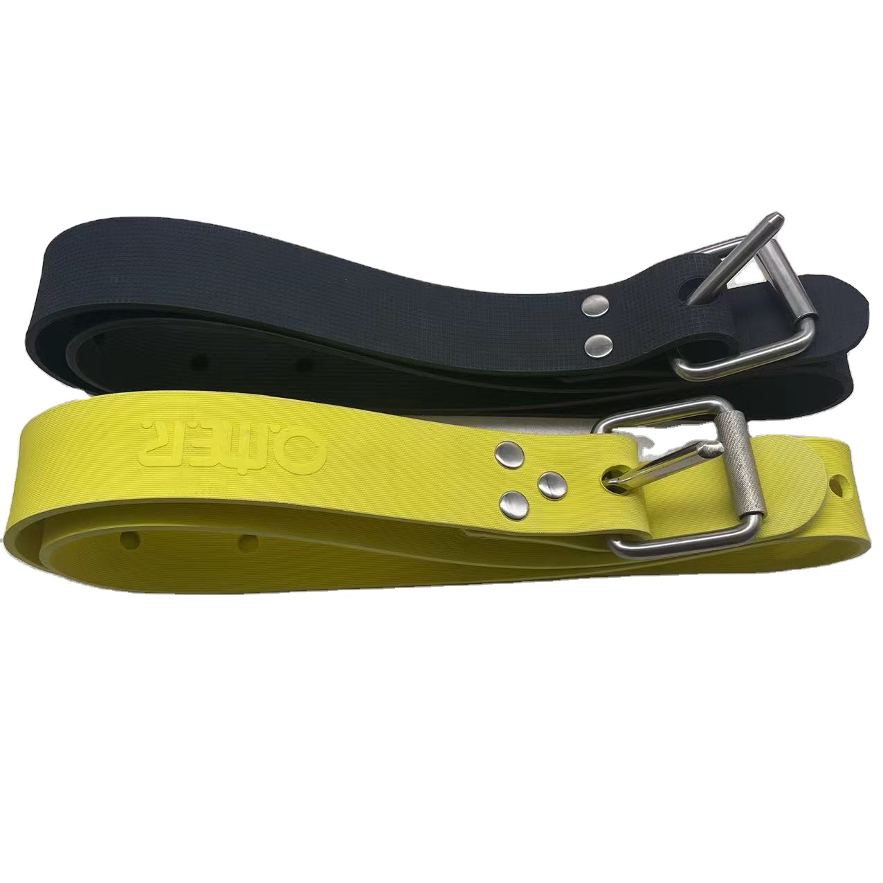 Мягкий и прочный резиновый ремень, особенно применимый резиновый ремень для подводной охоты