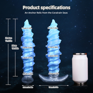 YOCY Plug Anale da 10 Pollici con Strapon e Vibrazione, Giocattolo Sessuale Anale in Silicone per Uomini e Donne - Product Image 2