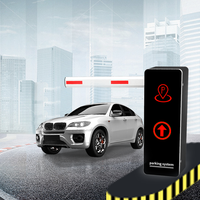 DC automatique NFC RFID voiture kiosque système de guidage de stationnement gestion de lot reconnaissance de plaque d'immatriculation flèche barrière porte métal