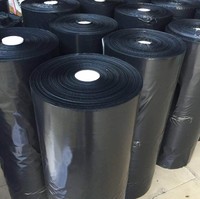 Film de Paillage Plastique PE Noir Agricole, Bobine Jumbo pour Agriculture